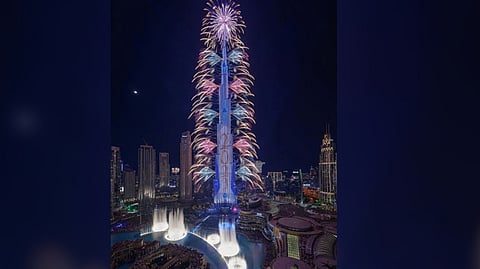 UAE welcomes New Year with bang