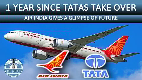 Air India completes one year after its return to Tata group