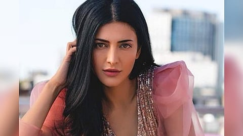 Actress Shruti Haasan