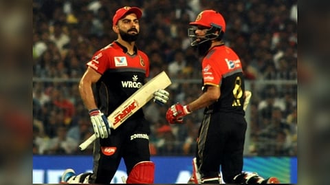 Virat Kohli and Moeen Ali