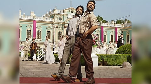 A still from the track 'Naatu Naatu'