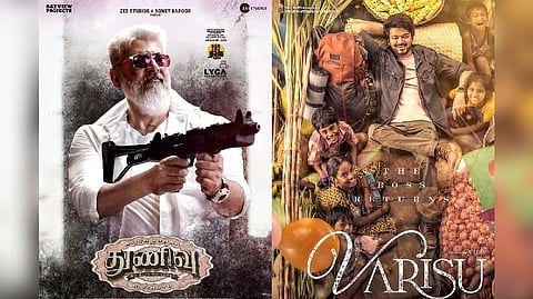 Thunivu & Varisu poster look