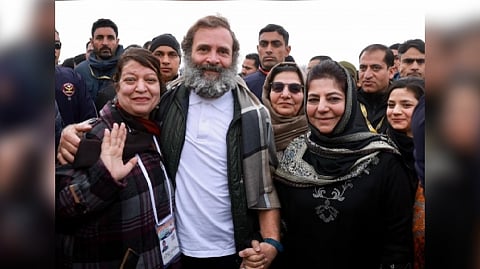 Mehbooba Mufti joined Rahul Gandhi's Bharat Jodo Yatra