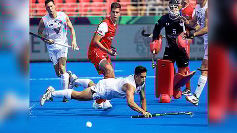 Visual from the match