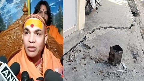 Jyotish Peeth Shankaracharya Swami Avimuktateshwaranand Saraswati; Land subsidence from Uttarakhand's Joshimath