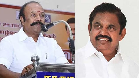 K R Periyakaruppan; Edappadi K Palaniswami