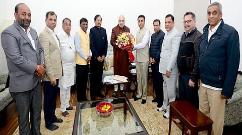 Goa CM-led delegation meets Amit Shah over Mhadei river issue