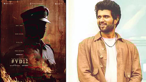 Poster of 'VD12'; Vijay Deverakonda