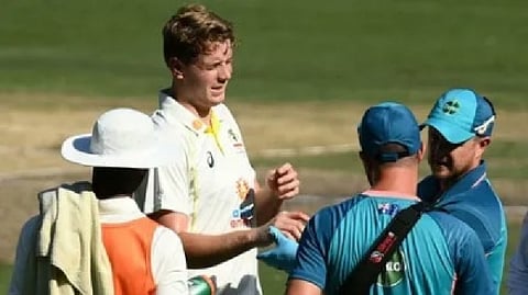 Australia's fast-bowling all-rounder Cameron Green