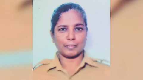 Woman cop Sheela Jebamani