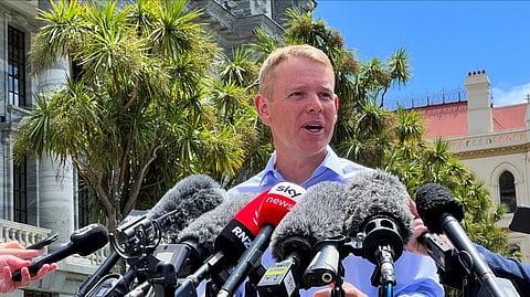 New Zealand Prime Minister Chris Hipkins