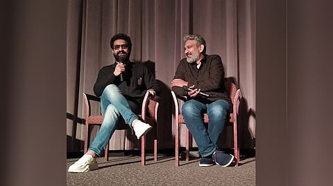 Jr NTR & S S Rajamouli