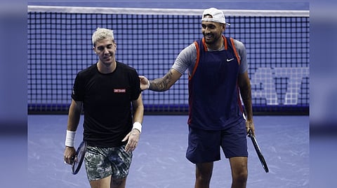 Nick Kyrgios and Thanasi Kokkinakis