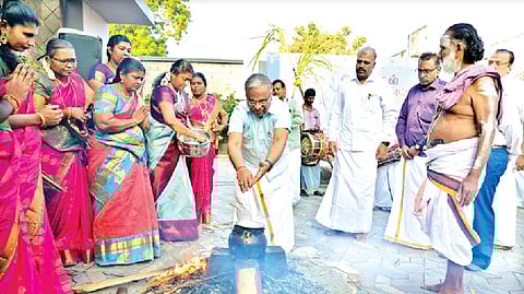 TMB celebrates Pongal at head office in Thoothukudi