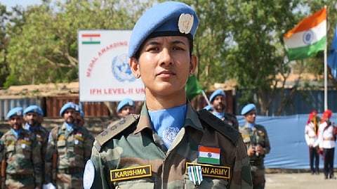 Indian peacekeepers deployed in Sudan honoured with UN medal for exemplary service