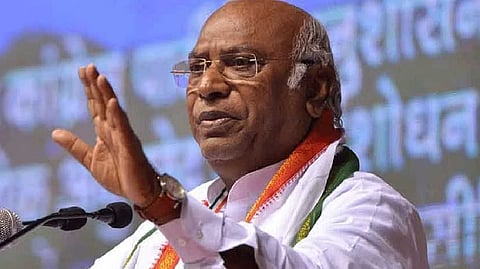 Congress chief Kharge
