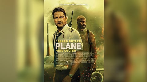 Gerard Butler starrer 'Plane' poster