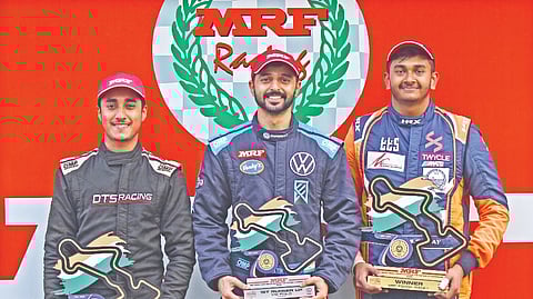 Salem’s Sai Sanjay steals the thunder in MRF F2000 race
