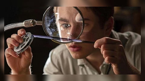 Gabriel LaBelle in a scene from The Fabelmans