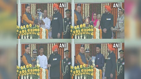 Visual from the spot