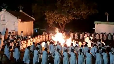 Screen grab from the video