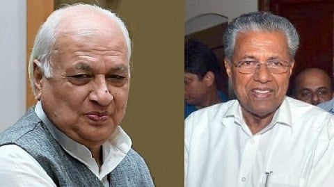 Chief Minister Pinarayi Vijayan to Governor Arif Mohammed Khan