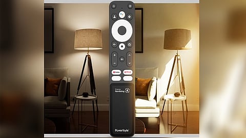 Self-charging, battery-free remote