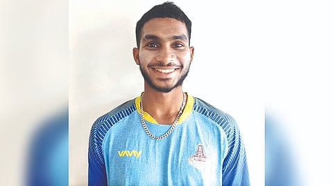 Left-arm spinner Manimaran Siddharth