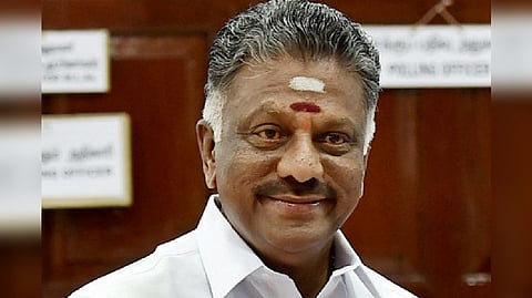 Former Chief Minister O Panneerselvam