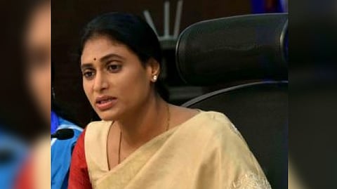 YSR Telangana Party president Y.S. Sharmila