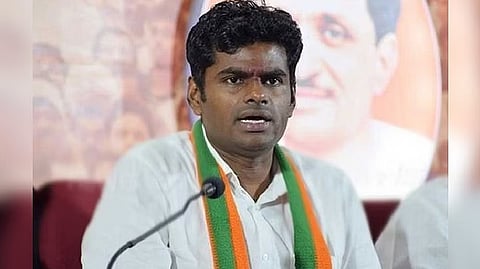 TN BJP chief K Annamalai