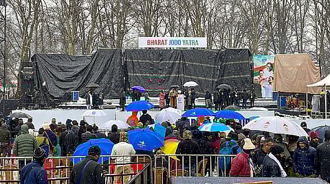 Bharat Jodo Yatra in Jammu and Kashmir