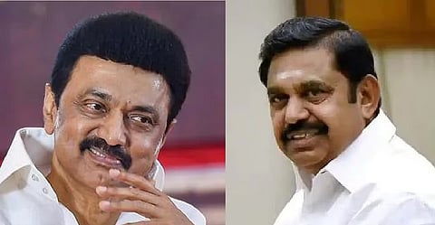Chief Minister M K Stalin ; Edappadi K Palaniswami