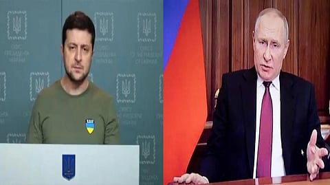 Vladimir Zelensky; Vladimir Putin