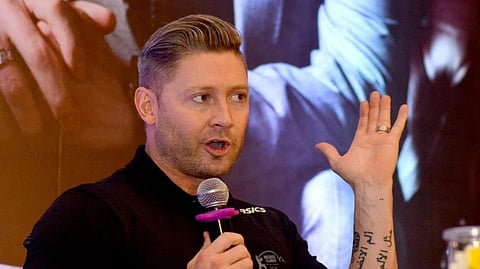 Former captain Michael Clarke