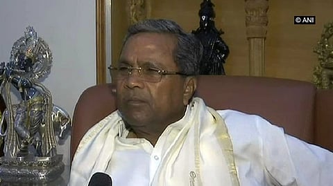 Senior Congress leader Siddaramaiah