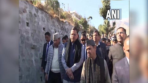 Uttarakhand CM Dhami in Joshimath