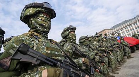 China renews threat against Taiwan as island holds drills