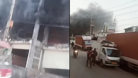 Another fire in Delhi building where 27 burnt alive last year