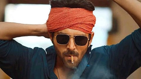 Kartik Aaryan in 'Shehzada'