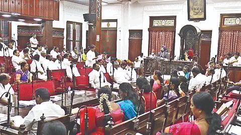 E-toilets constructed during the AIADMK regime are missing in the Chennai corporation limit, pointed out K Dhanasekaran, head of accounts committee during the council meeting on Monday at Ripon building.