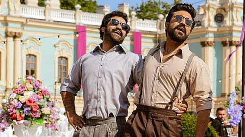 Screengrab from Naatu Naatu video song