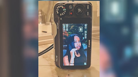 Olympus FE-230, a 7.1-megapixel, silver digital camera