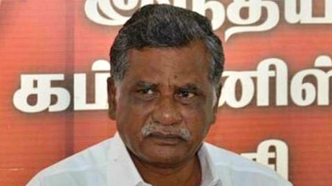 CPI state secretary R Mutharasan