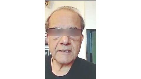 Screengrab from the viral video