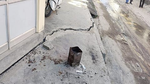 Land subsidence from Uttarakhand's Joshimath