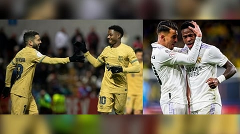 Eder Militao and Daniel Ceballos