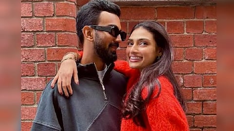 (L-R): Athiya Shetty, KL Rahul
