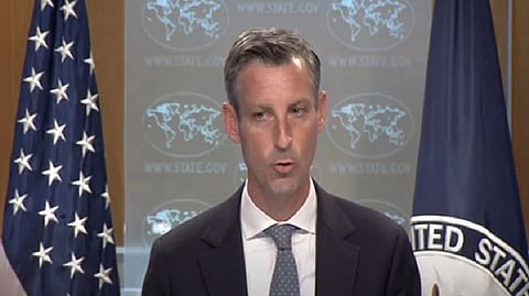 US State Department Spokesperson Ned Price