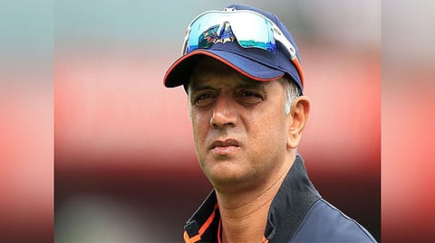 India head coach Rahul Dravid